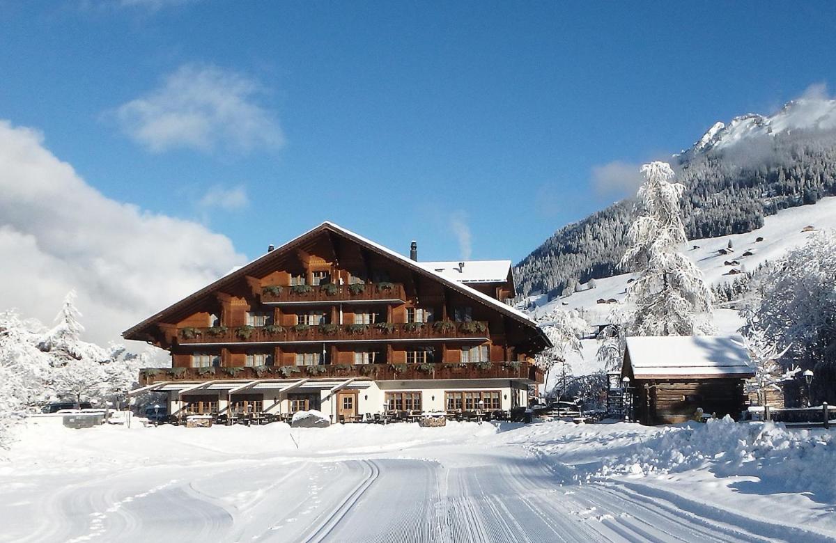 Hotel Alpenland Gstaad Exteriör bild