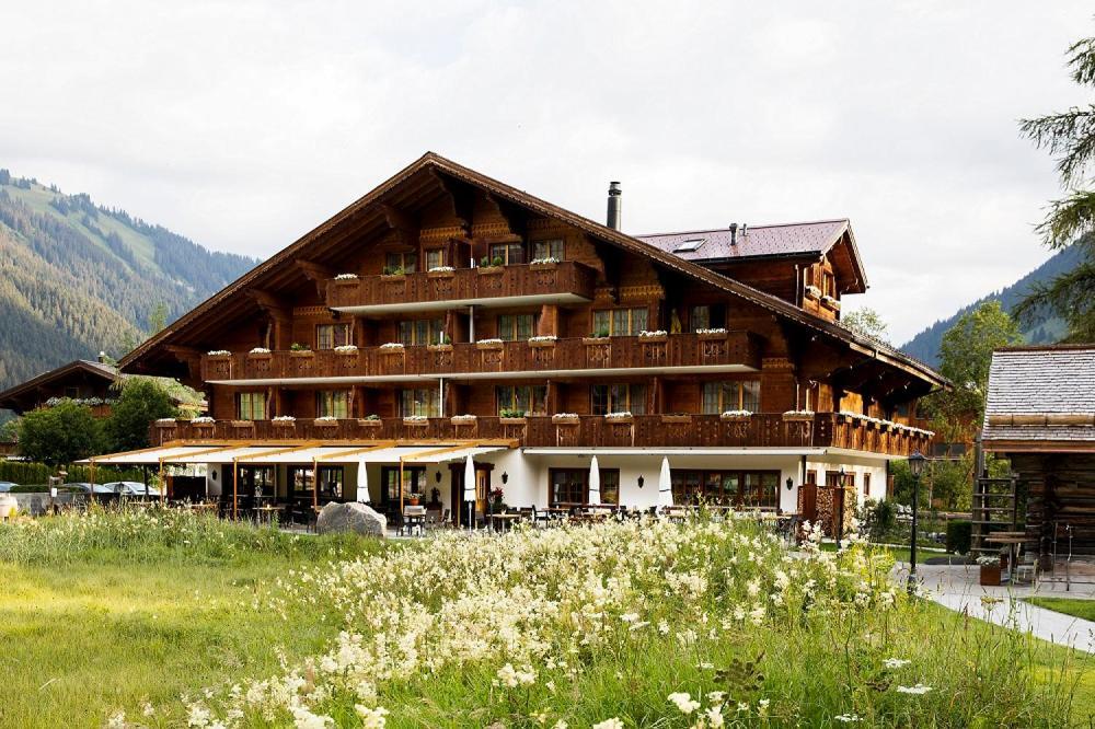 Hotel Alpenland Gstaad Exteriör bild