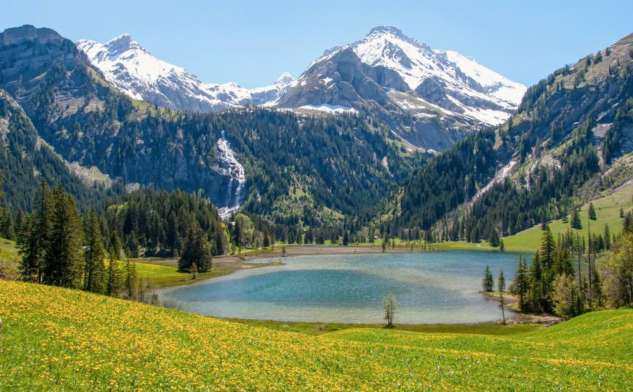Hotel Alpenland Gstaad Exteriör bild